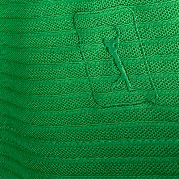PGA Tour Men's Polo Short Sleeve Golf Shirt, Solid Green, Size Large. - Picture 7 of 11